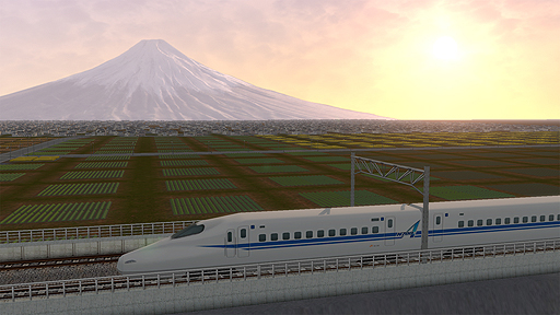 画像ギャラリー No.016のサムネイル画像 / 都市開発鉄道SLG「A列車で行こうExp.」，収録される新幹線車両のスクリーンショットが公開