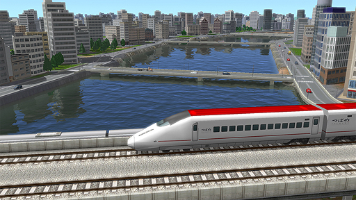 画像ギャラリー No.020のサムネイル画像 / 都市開発鉄道SLG「A列車で行こうExp.」，収録される新幹線車両のスクリーンショットが公開