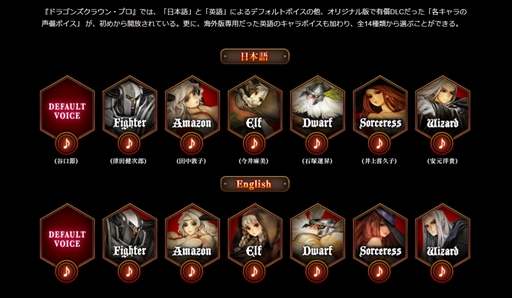画像ギャラリー No.006のサムネイル画像 / 「ドラゴンズクラウン・プロ」,冒険の予備知識を確認できる「HOW TO PLAY」ページを公開。ゲームマスターボイス全14種の試聴も