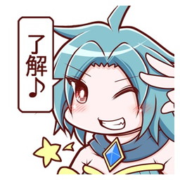 画像ギャラリー No.001のサムネイル画像 / 「魔神少女」のLINEスタンプ第2弾が配信開始。「マンガ劇場」をもとにした40種類