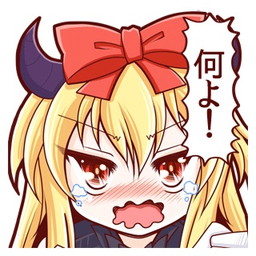 画像ギャラリー No.002のサムネイル画像 / 「魔神少女」のLINEスタンプ第2弾が配信開始。「マンガ劇場」をもとにした40種類