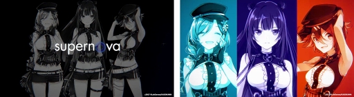 画像ギャラリー No.003のサムネイル画像 / 「ラピスリライツ」のユニット別PVとMVが公開。第1弾は学院No.1ユニット「supernova」