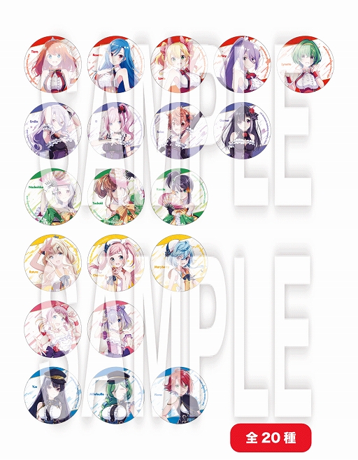 画像ギャラリー No.007のサムネイル画像 / 「ラピスリライツ」，1stライブグッズ第2弾が販売開始。アクリルスタンドやユニットチャームなどが登場