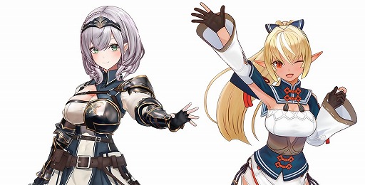 画像ギャラリー No.003のサムネイル画像 / 「ラピスリライツ」,白銀ノエルさん&不知火フレアさんによる先行ゲームプレイが11月9日に配信