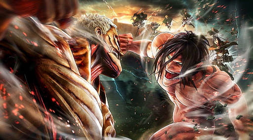 画像ギャラリー No.003のサムネイル画像 / Switch版「進撃の巨人2」,「あらかじめダウンロード」がスタート
