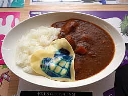 画像ギャラリー No.014のサムネイル画像 / おすすめメニューはカレードリンク。「KING OF PRISM-Shiny Seven Stars-」×プリズムストーンカフェをレポート