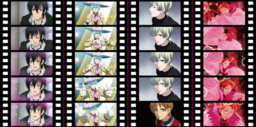 画像ギャラリー No.001のサムネイル画像 / 「KING OF PRISM -Shiny Seven Stars-」,フィルム風クリアしおりを先着で5月4日より配布決定