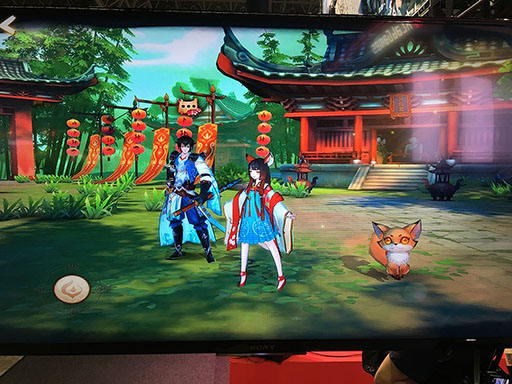 画像ギャラリー No.001のサムネイル画像 / ［TGS 2017］PCゲームかと思ったらまさかのスマホタイトル。「雲夢四時歌（仮）」がTGS 2017の完美世界ブースにプレイアブル出展