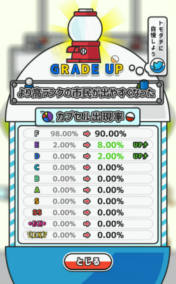 画像ギャラリー No.006のサムネイル画像 / 眺めて育てる放置型の街づくり。スマホ向けシミュレーション「カプセルタウン」を紹介する「（ほぼ）日刊スマホゲーム通信」第1533回