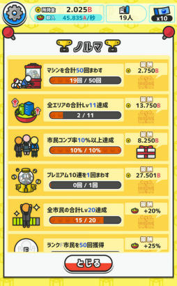 画像ギャラリー No.008のサムネイル画像 / 眺めて育てる放置型の街づくり。スマホ向けシミュレーション「カプセルタウン」を紹介する「（ほぼ）日刊スマホゲーム通信」第1533回