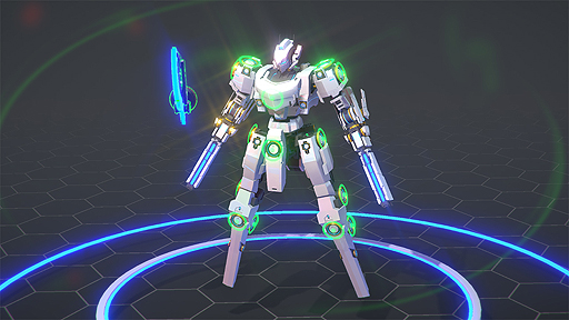 画像ギャラリー No.003のサムネイル画像 / ロボットバトルレーシング「BREAK ARTS II」，カスタマイズ部分を楽しめる体験版の配信が本日スタート