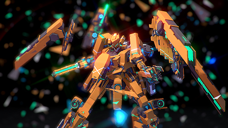 画像ギャラリー No.004のサムネイル画像 / ロボットバトルレーシング「BREAK ARTS II」，カスタマイズ部分を楽しめる体験版の配信が本日スタート