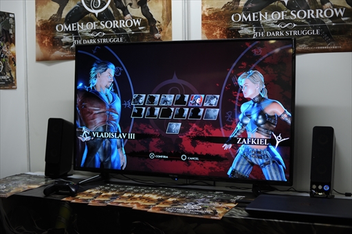画像ギャラリー No.004のサムネイル画像 / ［TGS 2017］ホラーテイストの新作格ゲー「オーメン・オブ・ソロー／ザ・ダーク・ストラグル」プレイレポート