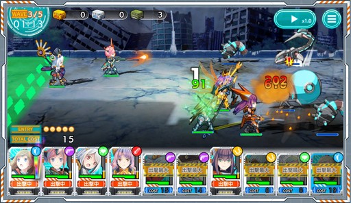 画像ギャラリー No.016のサムネイル画像 / LBXをまとった女の子達が活躍する「装甲娘」のプレイレポートを掲載。女の子達のビジュアルと,高レアを目指せる育成要素に注目だ