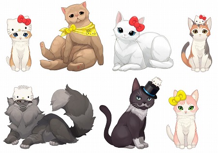 画像ギャラリー No.005のサムネイル画像 / 「ねこ島日記」,ハローキティとのコラボレーションを実施