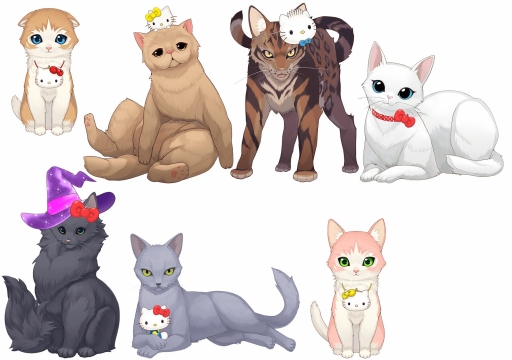 画像ギャラリー No.003のサムネイル画像 / 「ねこ島日記」,ハローキティとのコラボイベント第2弾が開催。報酬にディアダニエル