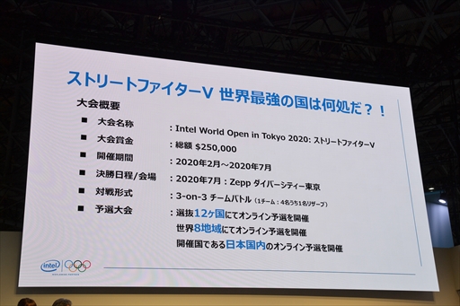 画像ギャラリー No.006のサムネイル画像 / ［TGS 2019］カプコンのeスポーツ事業戦略発表ステージレポート。「Intel World Open」などの施策の詳細を発表