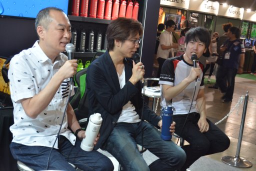 画像ギャラリー No.007のサムネイル画像 / ［TGS 2019］新旧「ストリートファイター」関係者と忍ism・百地氏が語る「格闘ゲームの未来」とは。タケヤ化学工業ブースの鼎談イベントをレポート