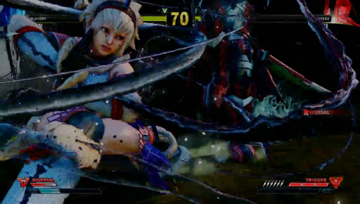 画像ギャラリー No.007のサムネイル画像 / 「ストV AE」×「MONSTER HUNTER: WORLD」コラボを実施。ストV AEにモンハン衣装，モンハンワールドにはリュウ＆さくらの装備が登場