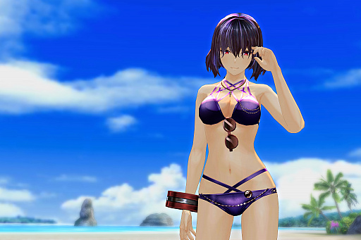 画像ギャラリー No.006のサムネイル画像 / 「GOD EATER RESONANT OPS」,新水着キャラが登場する「真夏のレッドホットビーチ 〜前編〜」が開催