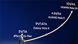画像ギャラリー No.015のサムネイル画像 / Huawei，ハイエンドスマートフォン「Mate 20」シリーズを発表。7.2インチ有機EL＆Kirin 980搭載の「Mate 20 X」はSwitchを超える？