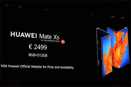 画像ギャラリー No.003のサムネイル画像 / Huawei,5G対応の2つ折りスマートフォン「Mate Xs」を発表。5G対応の新型タブレット端末もアピール