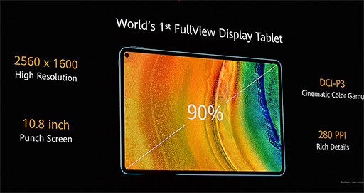 画像ギャラリー No.010のサムネイル画像 / Huawei,5G対応の2つ折りスマートフォン「Mate Xs」を発表。5G対応の新型タブレット端末もアピール