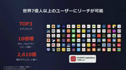 画像ギャラリー No.005のサムネイル画像 / ［TGS 2020］Huaweiのアプリストアは世界3位。特番「HUAWEI AppGallery」をレポート