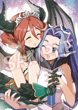 画像ギャラリー No.004のサムネイル画像 / 「あなたの四騎姫教導譚」の店舗別特典の情報が公開。描き下ろしイラストも