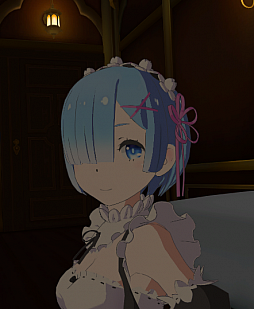 画像ギャラリー No.002のサムネイル画像 / PS VR版「Re:ゼロ VRで異世界生活」,エミリア版とレム版が本日配信開始。膝枕編と添寝編が1つに
