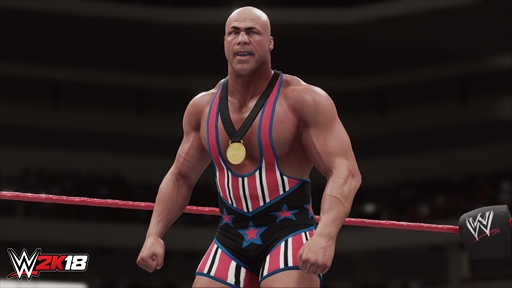 画像ギャラリー No.003のサムネイル画像 / 「WWE 2K18」が国内向けに本日販売を開始。早期購入特典でWWE名誉殿堂入り選手“カート・アングル”がもらえる