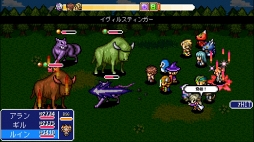 画像ギャラリー No.006のサムネイル画像 / 最大13人と戦闘に挑めるレトロドットRPG「アルバスティア戦記」,iOS版の配信を開始