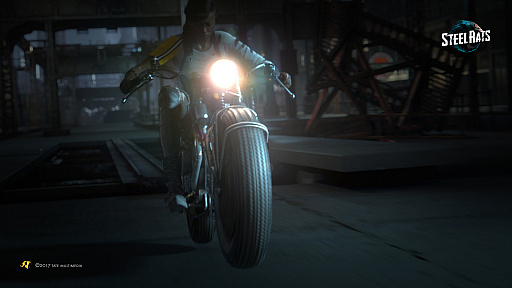 画像ギャラリー No.003のサムネイル画像 / 2.5Dグラフィックスのバイクアクション，「Steel Rats」のトレイラーが公開