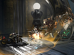 ガジェット満載の戦闘マシン（バイク）で敵を粉砕しつつ疾走する「スティール ラッツ」が，PS4で11月29日に国内発売