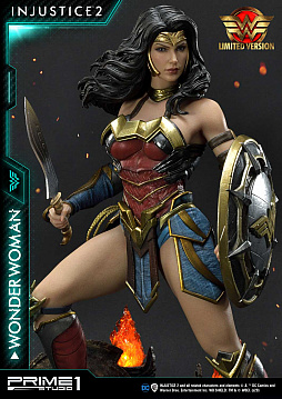 画像ギャラリー No.018のサムネイル画像 / 「Injustice 2」の女戦士ワンダーウーマンがハイエンド・スタチューで登場。予約受付が開始
