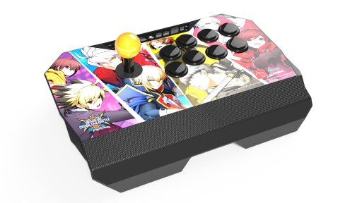 画像ギャラリー No.003のサムネイル画像 / Qanba，「BBTAG」とのコラボアケコンを5月31日発売。「Drone」ベースで価格は1万1070円（税込）