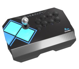 画像ギャラリー No.002のサムネイル画像 / Qanba，EVOとコラボした新アケコン「EVO Drone」を発売開始。三和ボタン＆レバーに換装済みで，価格は税込1万3800円