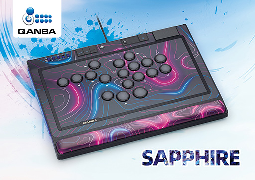 画像ギャラリー No.002のサムネイル画像 / Qanba製のレバーレスアケコン「Sapphire」のプレオーダーが始まる。EVO Japan会場で試遊できる