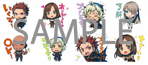 画像ギャラリー No.001のサムネイル画像 / 「METAL MAX Xeno」のLINEスタンプ第1弾が販売開始