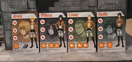 画像ギャラリー No.005のサムネイル画像 / ［SPIEL’17］ダイスを振って，うなじをえぐれ。「進撃の巨人」をテーマにしたボードゲーム「Attack on Titan: The Last Stand」プレイレポート