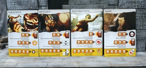 画像ギャラリー No.006のサムネイル画像 / ［SPIEL’17］ダイスを振って，うなじをえぐれ。「進撃の巨人」をテーマにしたボードゲーム「Attack on Titan: The Last Stand」プレイレポート