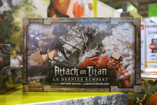 画像ギャラリー No.013のサムネイル画像 / ［SPIEL’17］ダイスを振って，うなじをえぐれ。「進撃の巨人」をテーマにしたボードゲーム「Attack on Titan: The Last Stand」プレイレポート