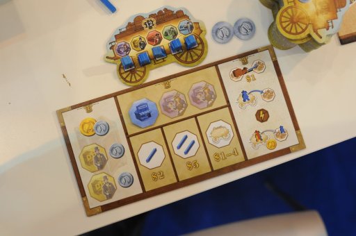 画像ギャラリー No.002のサムネイル画像 / ［SPIEL'17］Queen Gamesの新作「Pioneers」は，北米の入植と開拓をテーマにした“中量級”の快作だった