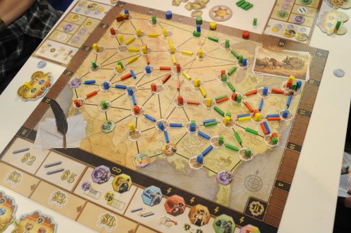 画像ギャラリー No.010のサムネイル画像 / ［SPIEL'17］Queen Gamesの新作「Pioneers」は，北米の入植と開拓をテーマにした“中量級”の快作だった