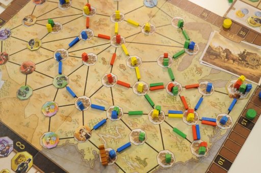 画像ギャラリー No.017のサムネイル画像 / ［SPIEL'17］Queen Gamesの新作「Pioneers」は，北米の入植と開拓をテーマにした“中量級”の快作だった