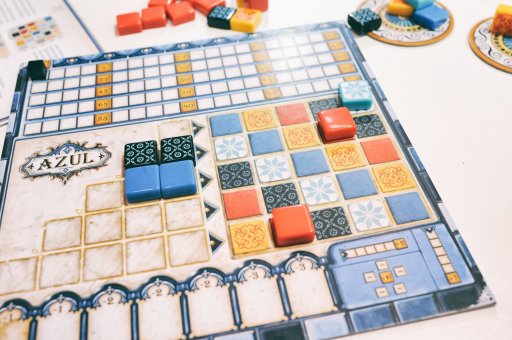 画像ギャラリー No.005のサムネイル画像 / ［SPIEL’17］今年のSPIELの大本命か。“シンプルで奥深い”を体現した傑作「AZUL」プレイレポート