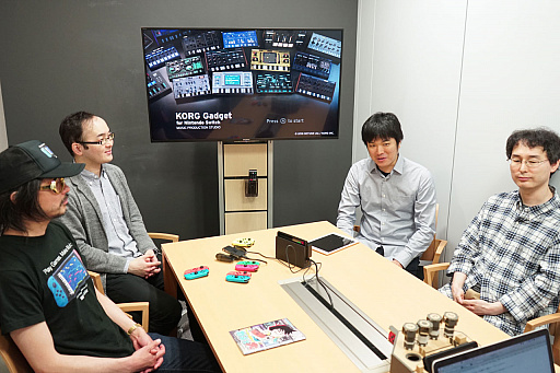 画像ギャラリー No.001のサムネイル画像 / Nintendo Switch用の作曲ソフト「KORG Gadget」開発者にインタビュー。簡単に作曲を楽しめるうえ,対戦や共闘も可能なDAWとは