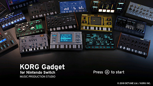 画像ギャラリー No.014のサムネイル画像 / Nintendo Switch用の作曲ソフト「KORG Gadget」開発者にインタビュー。簡単に作曲を楽しめるうえ,対戦や共闘も可能なDAWとは