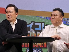 「ウイコレ」公式リアルイベント「ウイコレ FAN TOURNAMENT」開催。発案者の有田哲平さん，山崎弘也さんがどハマり具合を語る