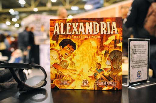 画像ギャラリー No.001のサムネイル画像 / ［SPIEL’17］アレクサンドリア図書館の炎上をテーマにした良作「Alexandria」のファーストインプレッションをお届け